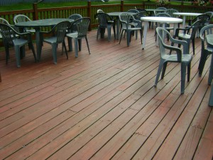 Deck floor