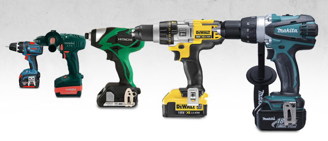 Cordless drills