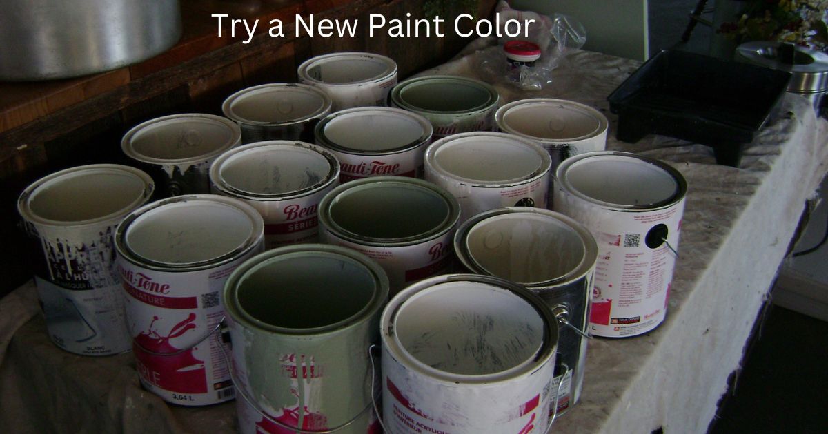 Try a New Paint Color (Best Results)